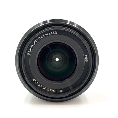 【全額返金保証】【最速発送】Sony FE 28-70mm F3.5-5.6 OSS SEL2870 超美品 動作確認済