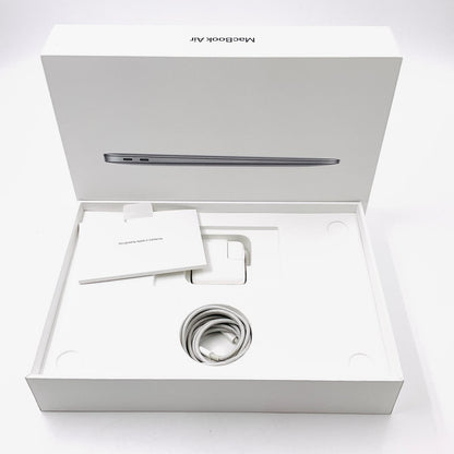 【全額返金保証】【最速発送】Apple MacBook Air 13.3インチ 2020 M1 8コア 16GB SSD 512GB スペースグレイ 89% 動作確認済