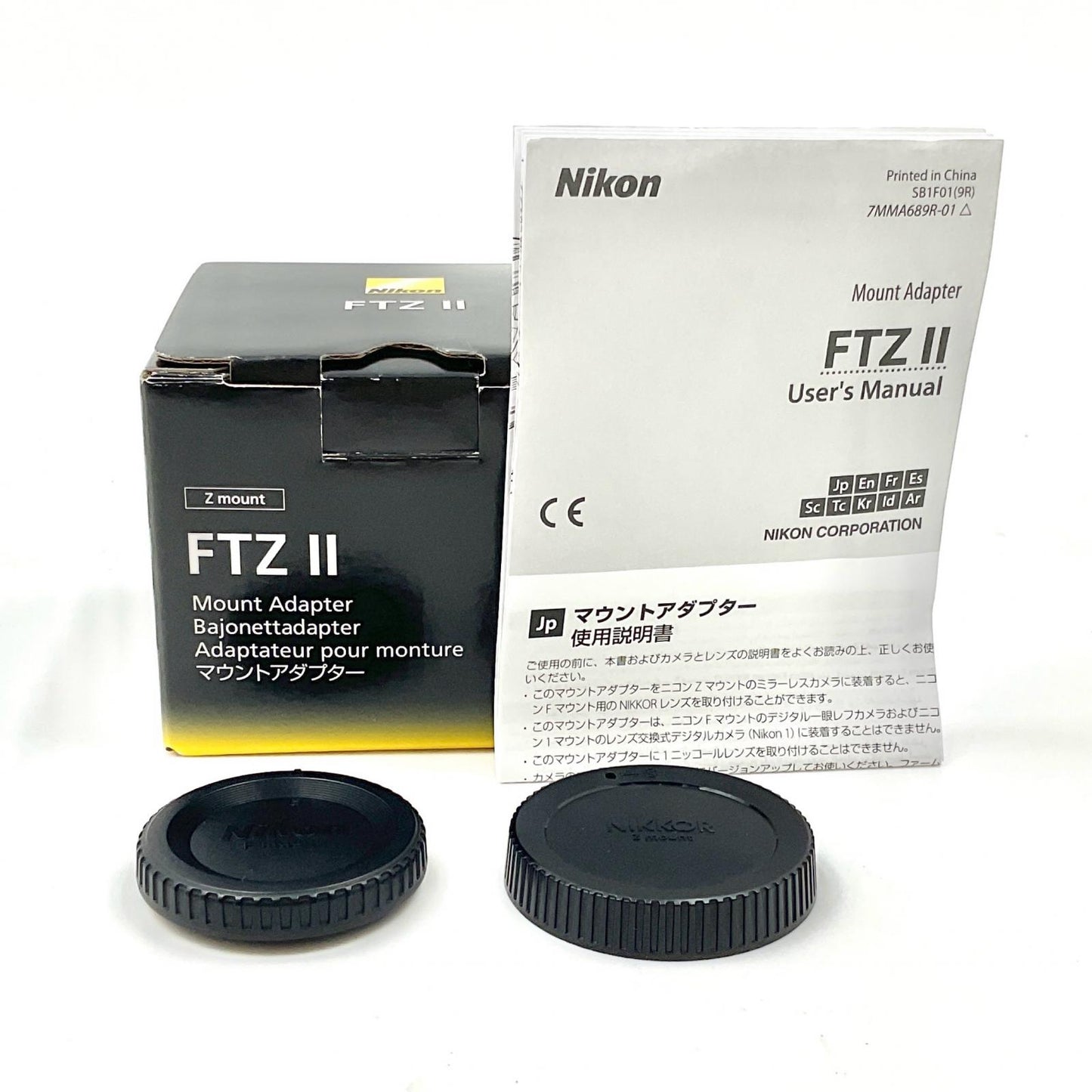 【全額返金保証】【最速発送】Nikon FTZ II マウントアダプター 美品 動作確認済