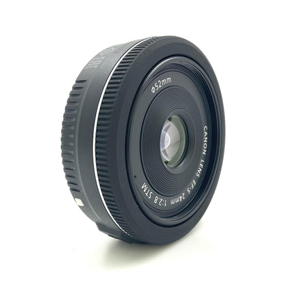 【全額返金保証】【最速発送】Canon EF-S24mm F2.8 STM 美品 動作確認済