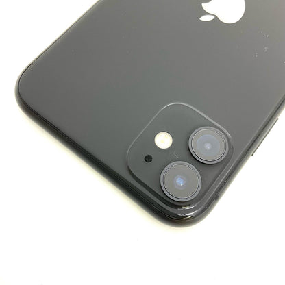 【全額返金保証】【最速発送】Apple iPhone iPhone 11 128GB ブラック SIMフリー 動作確認済 85%