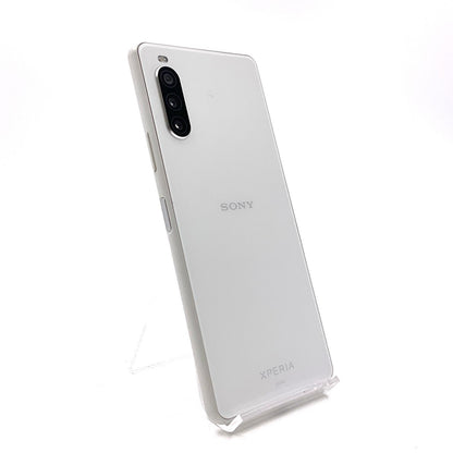 【全額返金保証】【最速発送】Sony Xperia 10 II 64GB ホワイト au SIMフリー SOV43 白ロム 動作確認済