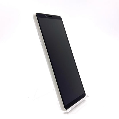 【全額返金保証】【最速発送】Sony Xperia 10 II 64GB ホワイト au SIMフリー SOV43 白ロム 動作確認済