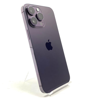 【全額返金保証】【最速発送】Apple iPhone iPhone 14 Pro Max 256GB ディープパープル docomo SIMフリー 白ロム 動作確認済 84%
