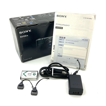 【全額返金保証】【最速発送】Sony コンパクトデジタルカメラ サイバーショット DSC-RX100M6 動作確認済