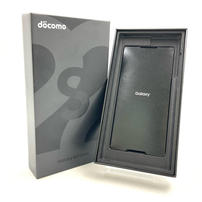 【全額返金保証】【最速発送】SAMSUNG Galaxy S22 Ultra 256GB バーカンディ docomo SIMフリー SC-52C 美品 動作確認済