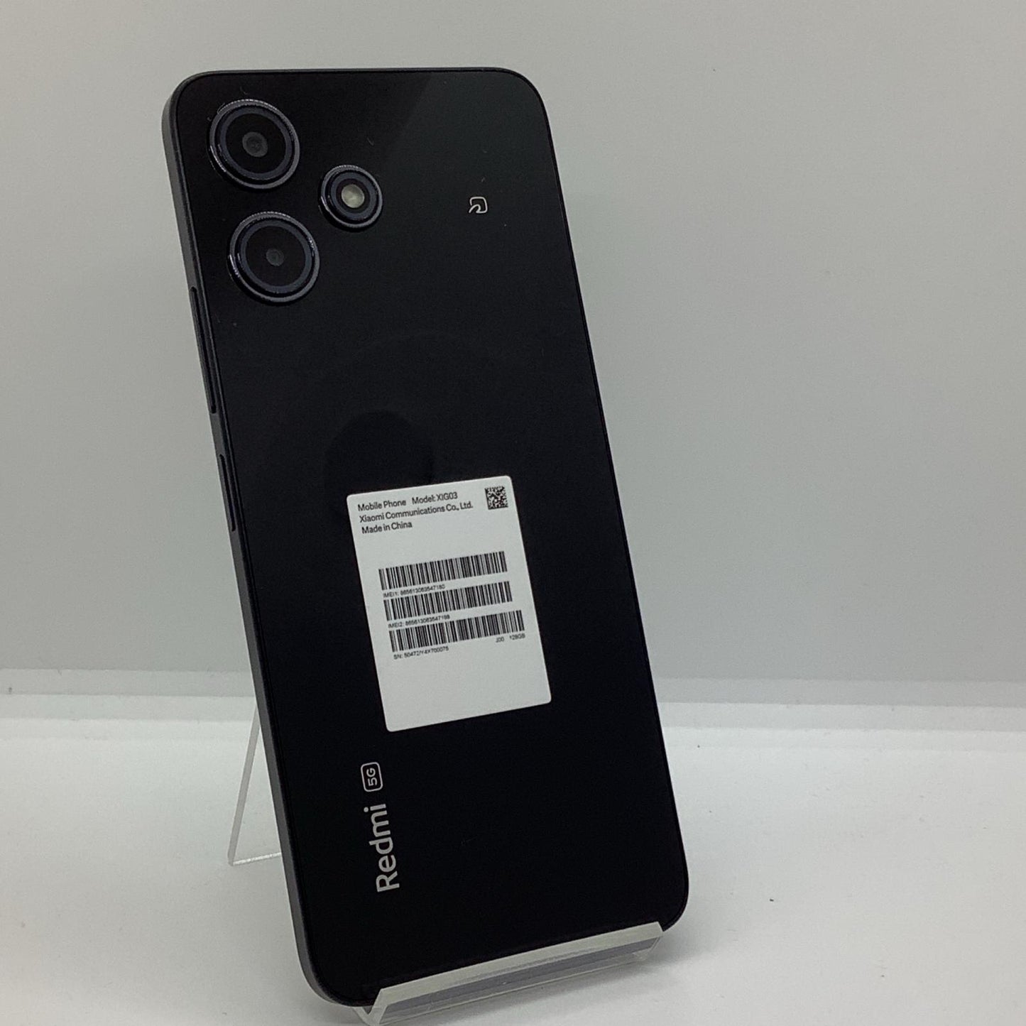 【全額返金保証】【最速発送】Xiaomi Redmi 12 5G 128GB ミッドナイトブラック UQmobile XIG03 白ロム 超美品 動作確認済