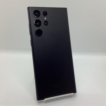 【全額返金保証】【最速発送】SAMSUNG Galaxy S22 Ultra 5G 256GB ブラック au SCG14 白ロム 動作確認済