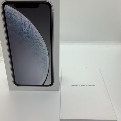 【全額返金保証】【最速発送】Apple iPhone iPhone XR 128GB ホワイト docomo 白ロム 動作確認済 77%