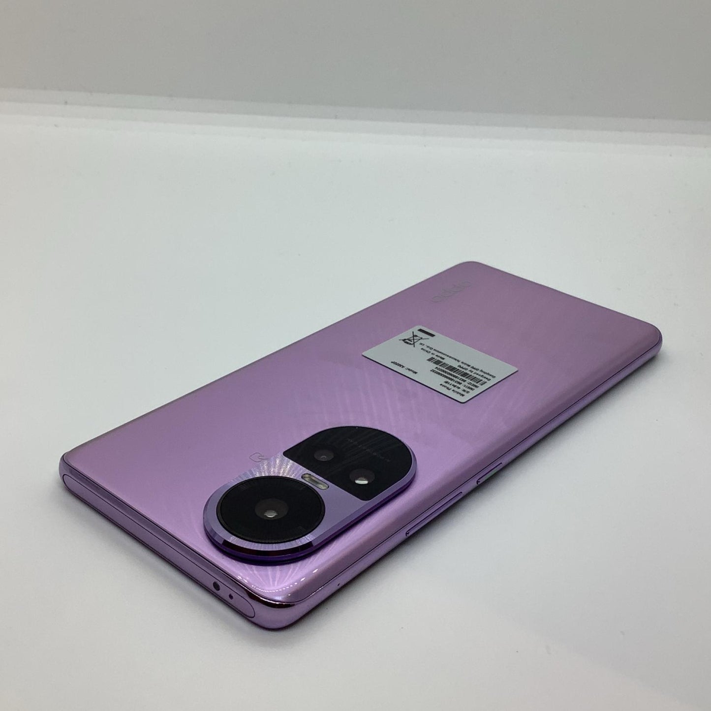 【全額返金保証】【最速発送】OPPO Reno 10 Pro 5G 256GB パープル Softbank A302OP 白ロム 動作確認済
