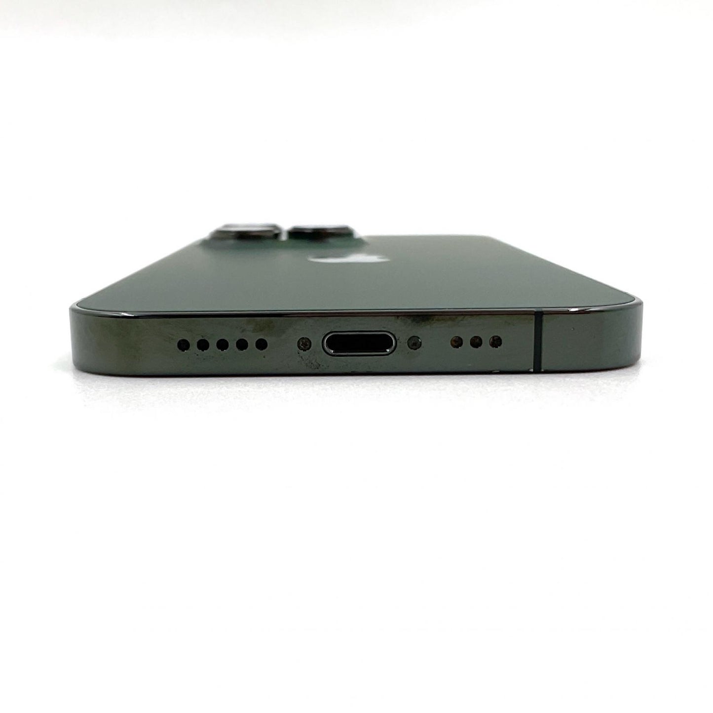 【全額返金保証】【最速発送】Apple iPhone iPhone 13 Pro 128GB アルパイングリーン SIMフリー 白ロム 美品 動作確認済 85%
