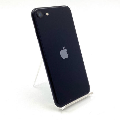 【全額返金保証】【最速発送】Apple iPhone iPhone SE（第3世代） 64GB ミッドナイト au SIMフリー 美品 動作確認済 100%