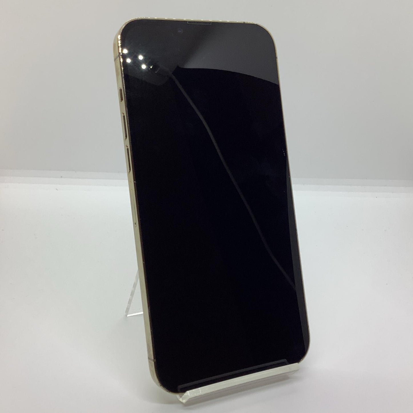 【全額返金保証】【最速発送】Apple iPhone iPhone 13 Pro Max 128GB ゴールド au 白ロム 動作確認済 84%
