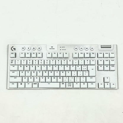 【全額返金保証】【最速発送】Logicool G913 TKL テンキーレス LIGHTSPEED ワイヤレス RGB メカニカル ゲーミングキーボード G913-TKL-TCWH 動作確認済
