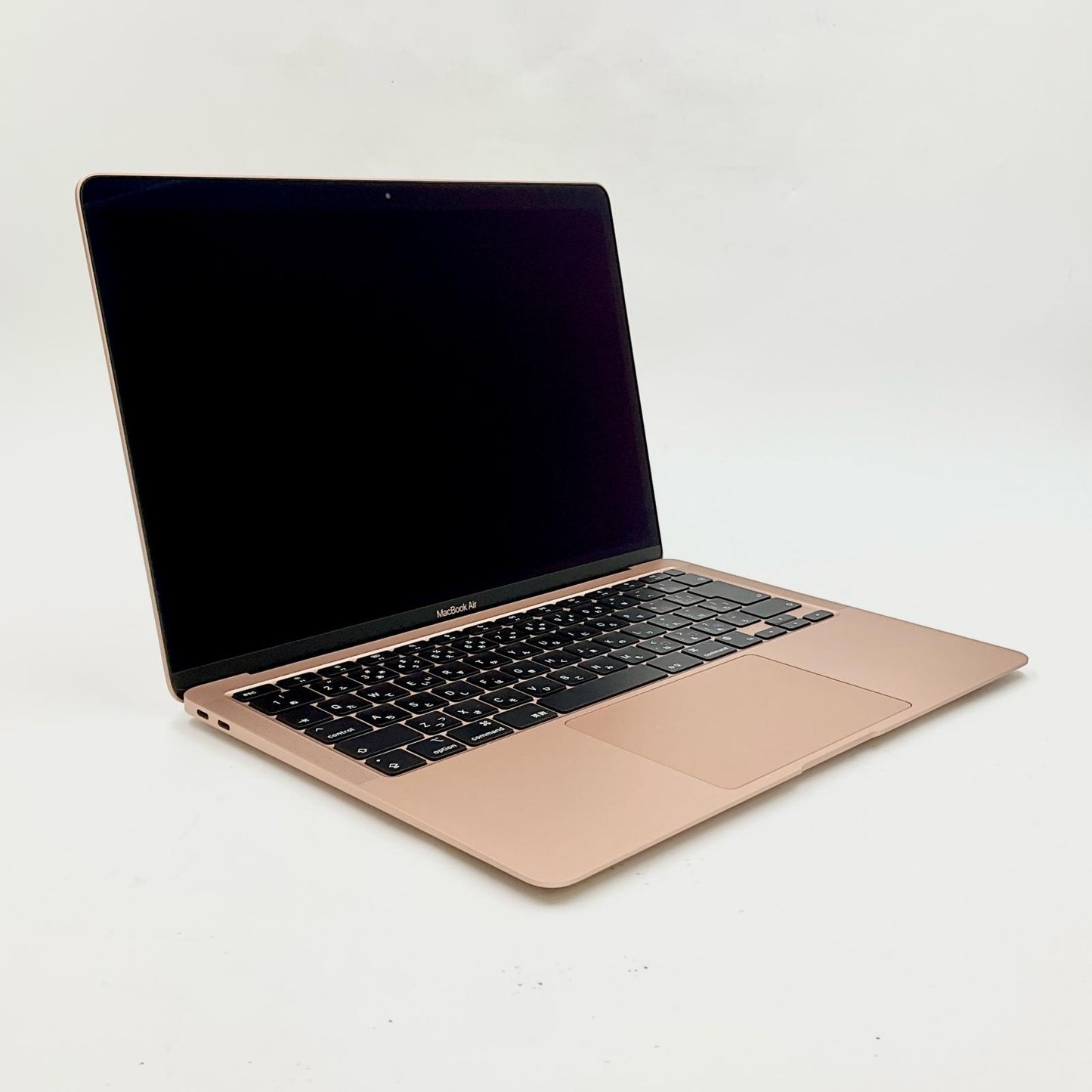 【全額返金保証】【最速発送】Apple MacBook Air 13.3インチ 2020 Apple M1 8GB SSD 256GB ゴールド 92% 動作確認済