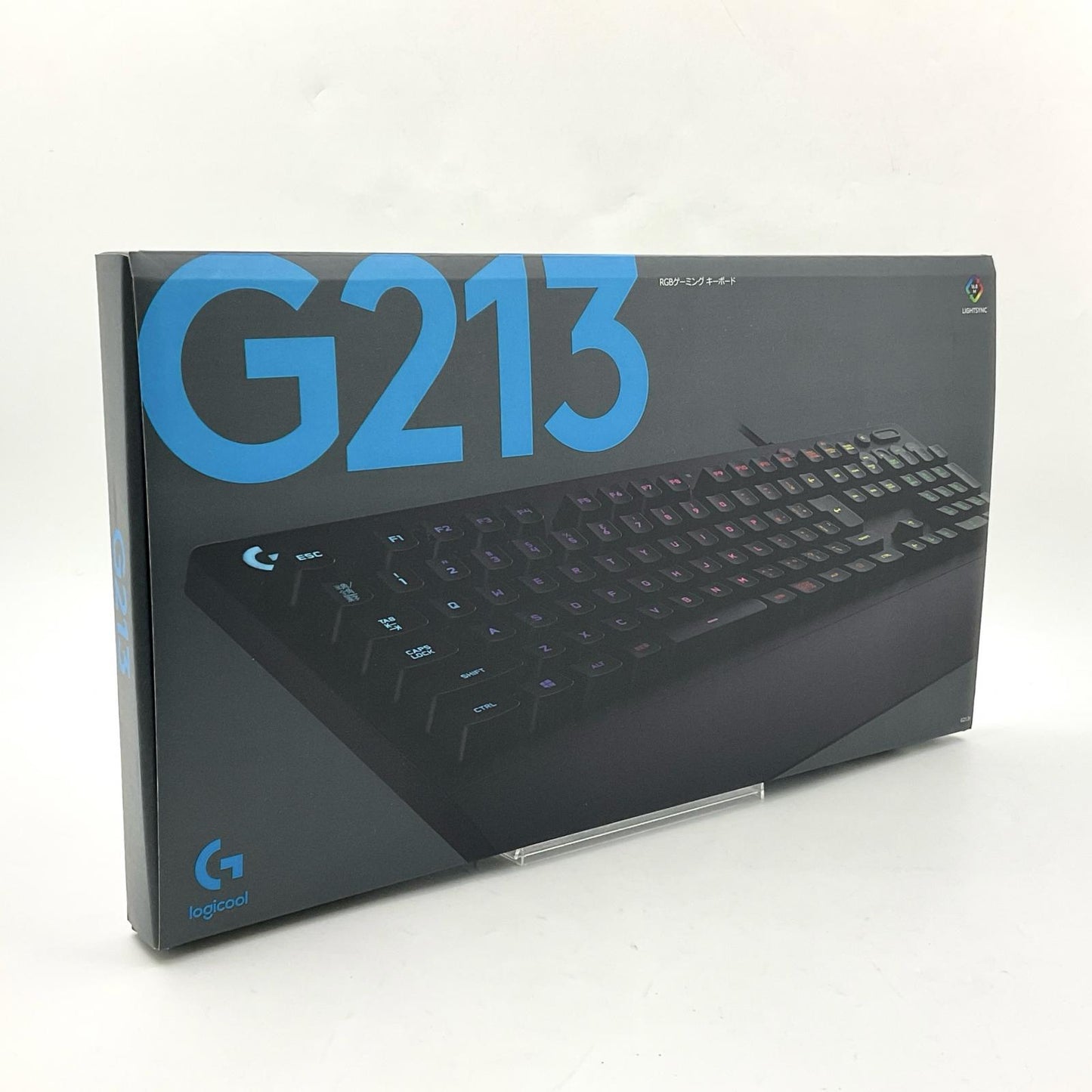 【全額返金保証】【最速発送】Logicool G213 RGB Gaming Keyboard G213r 超美品 動作確認済