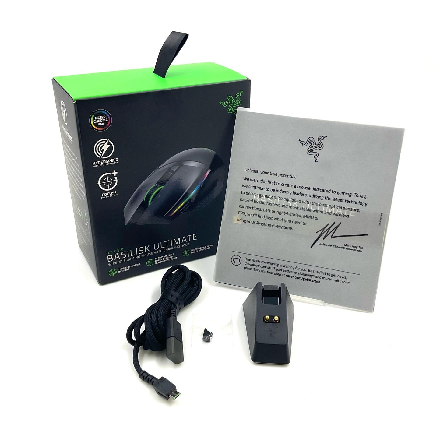 【全額返金保証】【最速発送】Razer Basilisk Ultimate RZ01-03170100-R3A1 動作確認済