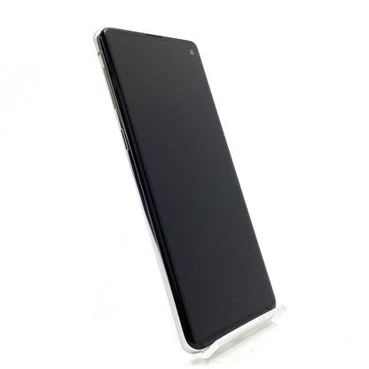 【全額返金保証】【最速発送】SAMSUNG Galaxy S10 128GB Prism White docomo SIMフリー SC-03L 白ロム 動作確認済