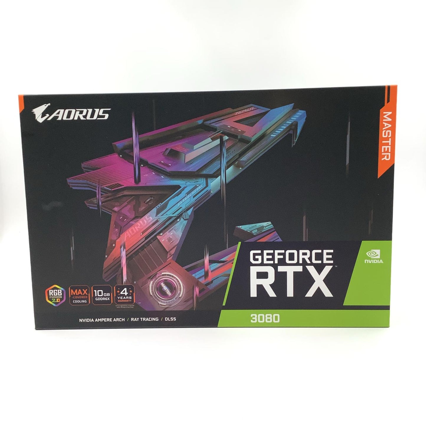 【全額返金保証】【最速発送】GIGABYTE グラフィックボード AORUS GeForce RTX 3080 MASTER 10G GV-N3080AORUS M-10GD 動作確認済