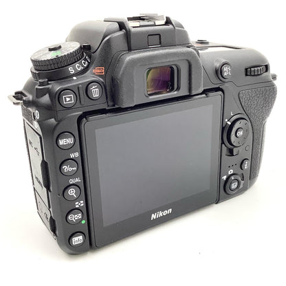 【全額返金保証】【最速発送】Nikon デジタル一眼 D7500 ボディ ブラック 美品 動作確認済