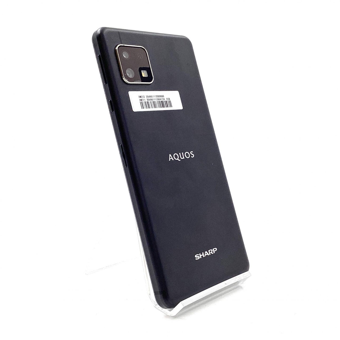 【全額返金保証】【最速発送】SHARP AQUOS sense4 lite 64GB ブラック 楽天モバイル SIMフリー SH-RM15 白ロム 動作確認済