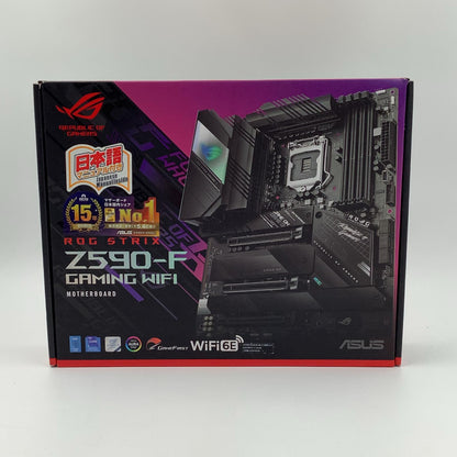 【全額返金保証】【最速発送】ASUS マザーボード ROG STRIX Z590-F GAMING WIFI  動作確認済