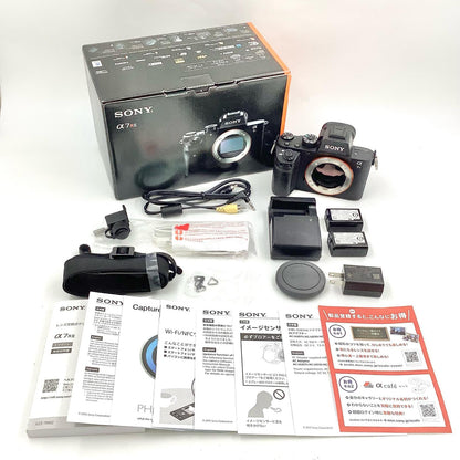 【全額返金保証】【最速発送】Sony デジタル一眼 α7R II ILCE-7RM2 ボディ ブラック 動作確認済