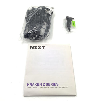 【全額返金保証】【最速発送】NZXT CPUクーラー 水冷CPUクーラー KRAKEN Z63 RL-KRZ63-01 動作確認済