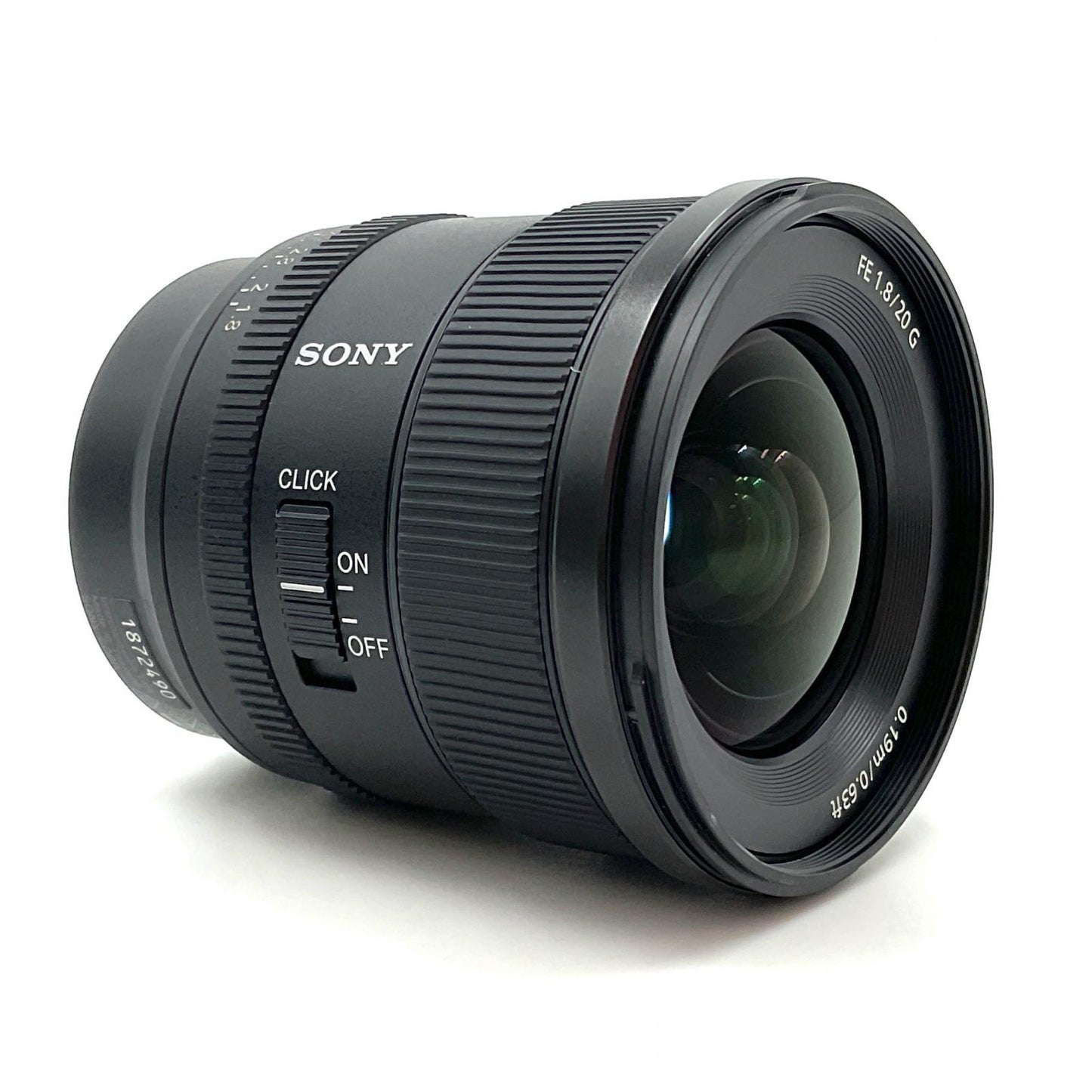 【全額返金保証】【最速発送】Sony FE 20mm F1.8 G SEL20F18G 超美品 動作確認済
