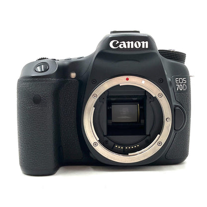 【全額返金保証】【最速発送】Canon デジタル一眼 EOS 70D ボディ ブラック 美品 動作確認済