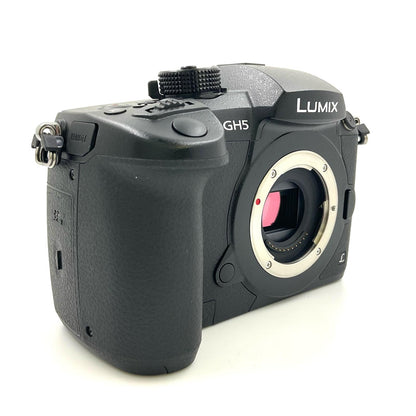 【全額返金保証】【最速発送】Panasonic デジタル一眼 LUMIX DC-GH5 ボディ ブラック 美品 動作確認済
