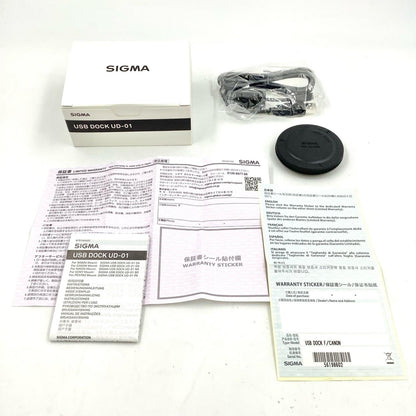 【全額返金保証】【最速発送】SIGMA USB DOCK UD-01E0 キャノンEFマウント用 超美品 動作確認済