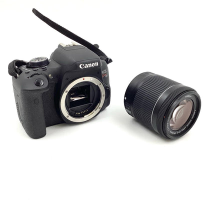 【全額返金保証】【最速発送】Canon デジタル一眼 EOS Kiss X8i EF-S18-55 IS STM レンズキット ブラック 美品 動作確認済