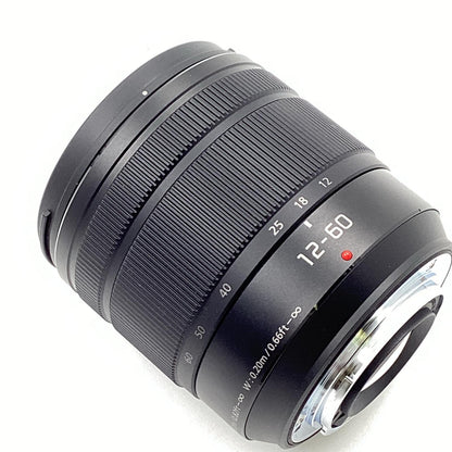 【全額返金保証】【最速発送】Panasonic LUMIX G VARIO 12-60mm/F3.5-5.6 ASPH./POWER O.I.S. H-FS12060 超美品 動作確認済
