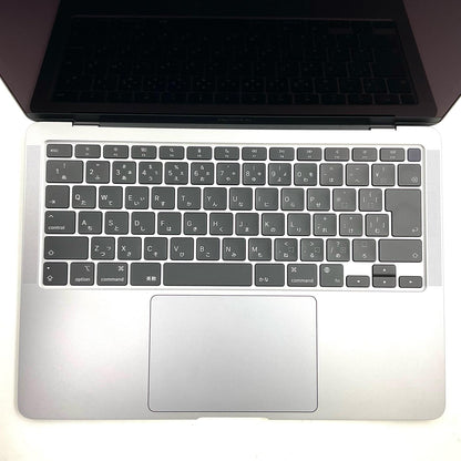 【全額返金保証】【最速発送】Apple MacBook Air 13.3インチ 2020 Apple M1 16GB SSD 256GB スペースグレイ 95% 動作確認済