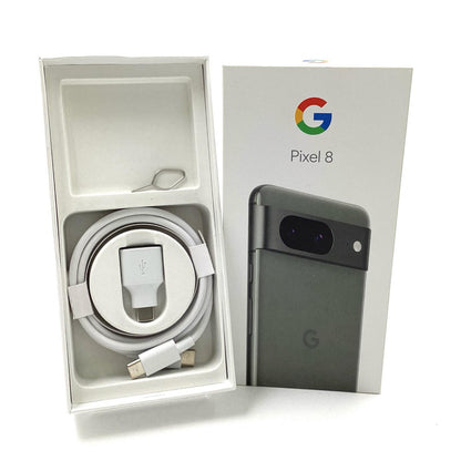 【全額返金保証】【最速発送】Google Pixel 8 128GB Hazel au SIMフリー GZPF0 白ロム 動作確認済