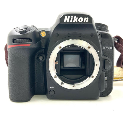 【全額返金保証】【最速発送】Nikon デジタル一眼 D7500 ボディ ブラック 美品 動作確認済