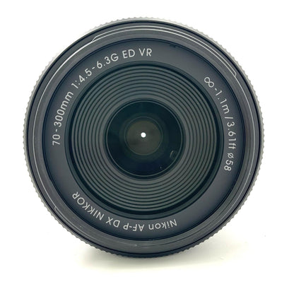【全額返金保証】【最速発送】Nikon AF-P DX NIKKOR 70-300mm f/4.5-6.3G ED VR 美品 動作確認済