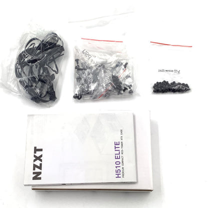 【全額返金保証】【最速発送】NZXT ケース ATX対応のコンパクトミドルタワーPCケース NZXT H510 ELITE 動作確認済