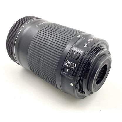 【全額返金保証】【最速発送】Canon EF-S55-250mm F4-5.6 IS STM 動作確認済