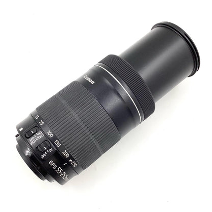 【全額返金保証】【最速発送】Canon EF-S55-250mm F4-5.6 IS STM 動作確認済