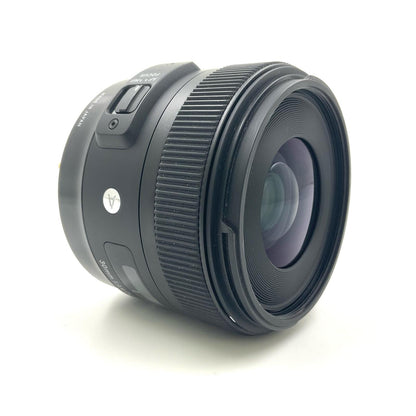 【全額返金保証】【最速発送】SIGMA 30mm F1.4 DC HSM [キヤノン用] 動作確認済