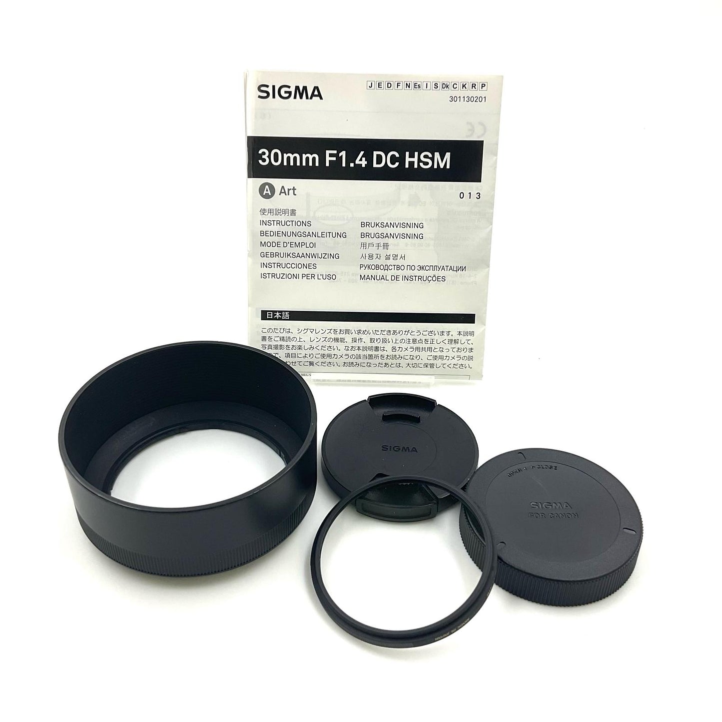 【全額返金保証】【最速発送】SIGMA 30mm F1.4 DC HSM [キヤノン用] 動作確認済