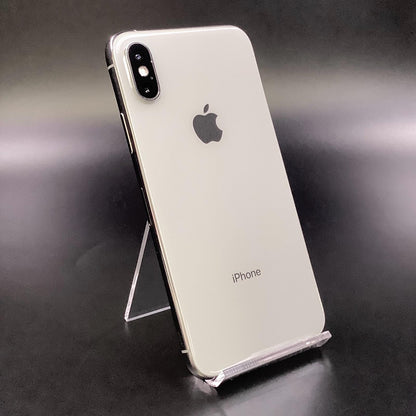【全額返金保証】【最速発送】Apple iPhone iPhone XS 64GB シルバー SIMフリー 動作確認済 81%