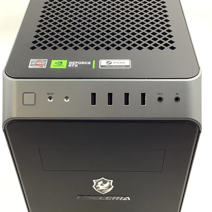 【全額返金保証】【最速発送】ドスパラ GALLERIA ゲーミングデスクトップPC RM5R-R35 AMD Ryzen 5 4500 16GB M.2 SSD 512GB NVIDIA GeForce RTX 3050 美品 動作確認済