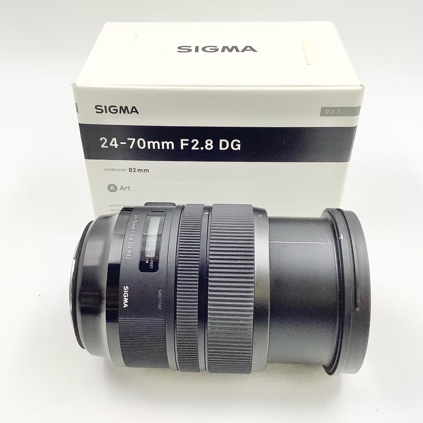 【全額返金保証】【最速発送】SIGMA 24-70mm F2.8 DG OS HSM [キヤノン用] 動作確認済