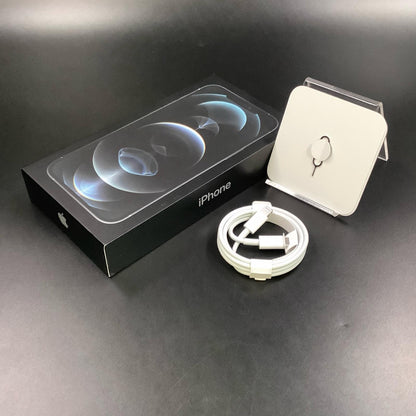 【全額返金保証】【最速発送】Apple iPhone iPhone 12 Pro Max 256GB  docomo 白ロム 動作確認済 89%