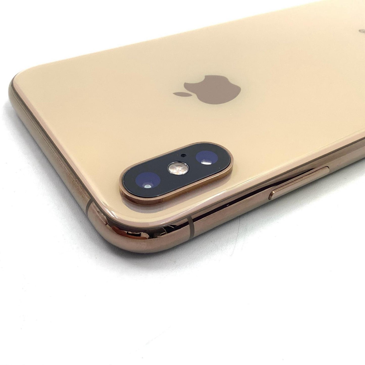 【最速発送】Apple iPhone iPhone XS 256GB ゴールド au 白ロム【難有】 74%