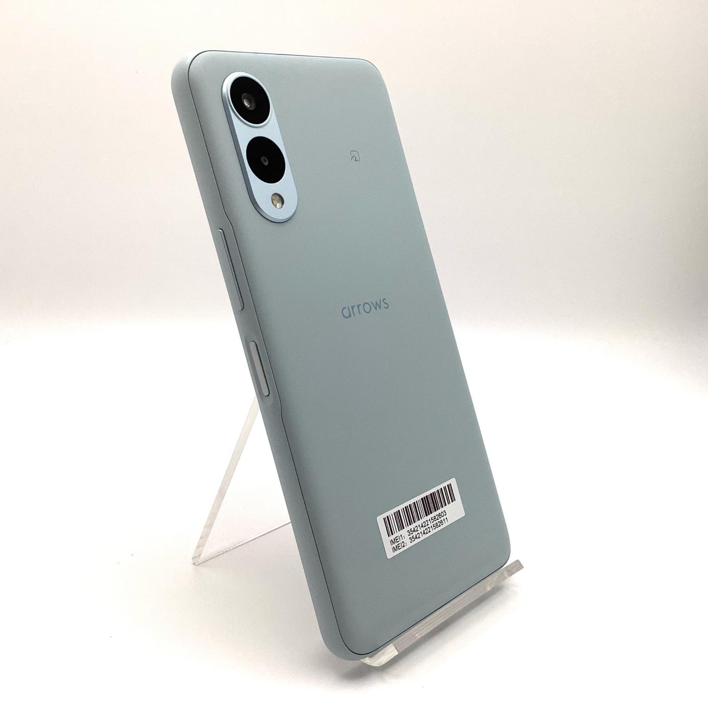 【全額返金保証】【最速発送】富士通 arrows We2 64GB ライトブルー docomo F-52E 白ロム 超美品 動作確認済