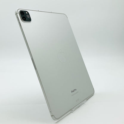 【全額返金保証】【最速発送】Apple iPad Pro 11インチ 第4世代 256GB シルバー WiFi+Cellular docomo 白ロム 動作確認済